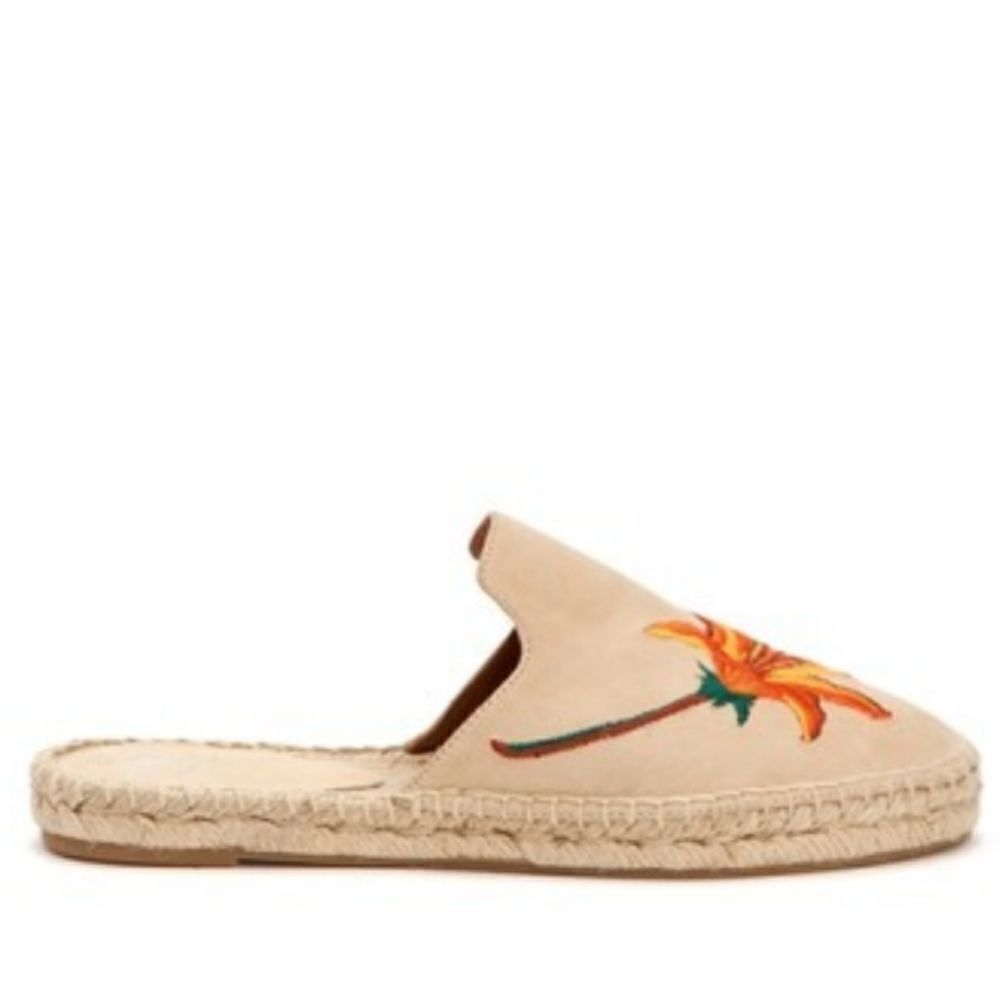 Aquatalia Blair Espadrille Embroidered Flat - Picture 5 of 13